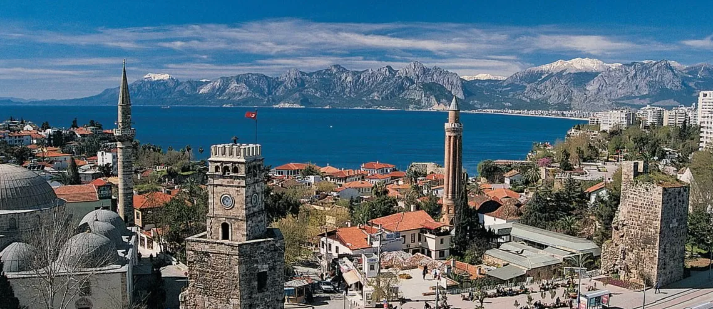 Kaleiçi Old Town Panorama